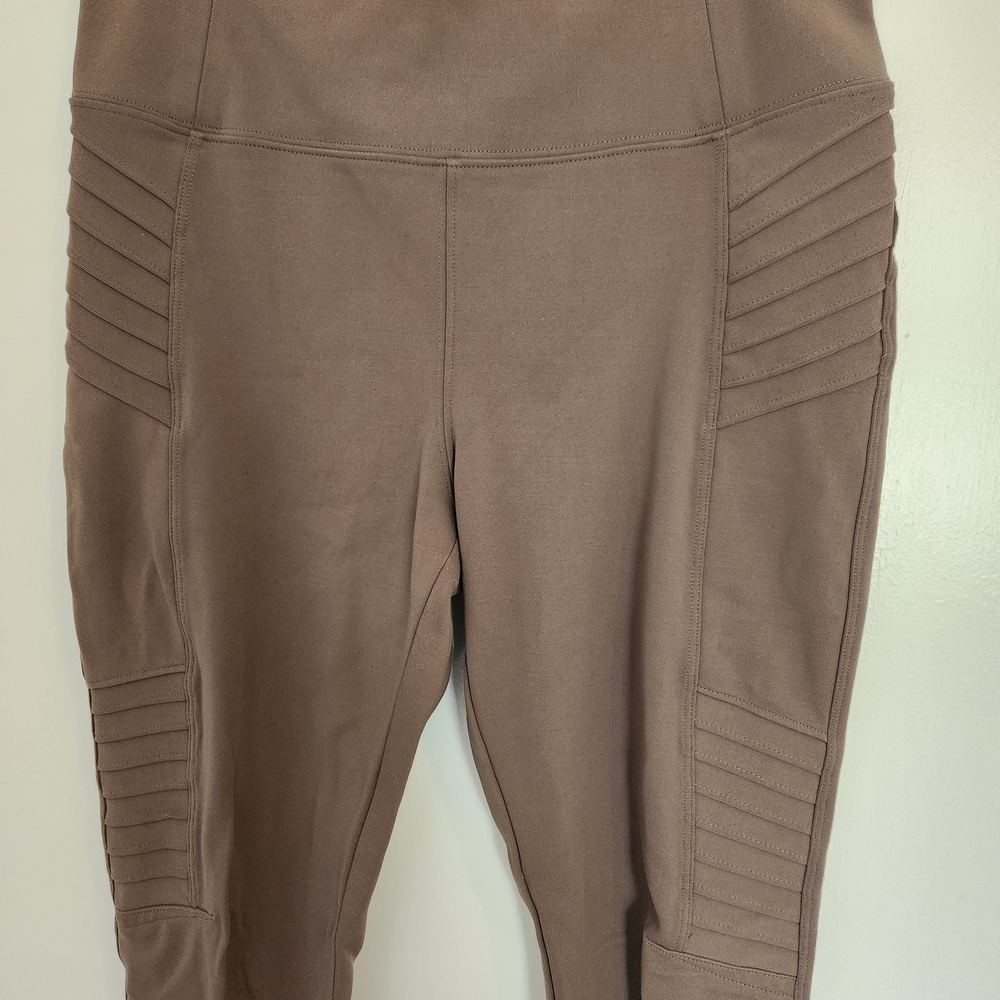 Athleta Brown High-Waisted Leggings